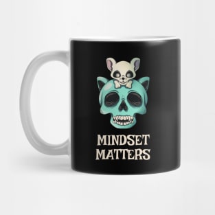 Mindset Matters Cat & Mouse Motivation Mug